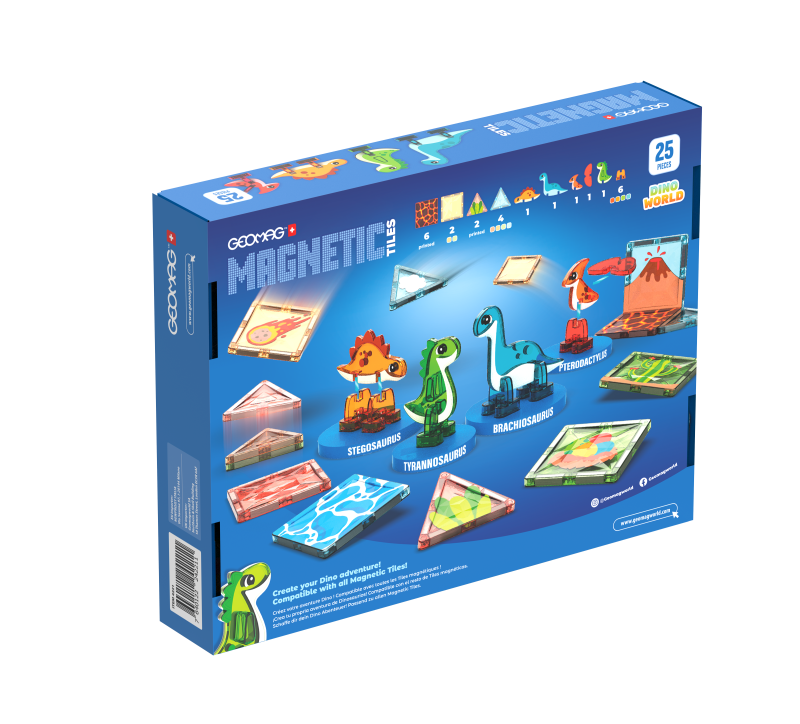 Geomag Magnetic Tiles Dino