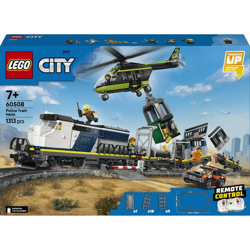 LEGO® 60508 City Loupež v policejním vlaku