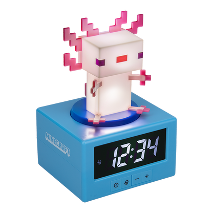 Minecraft budík Axolotl