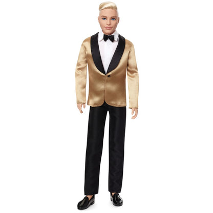 Barbie vánoční panenka Ken blond 2025