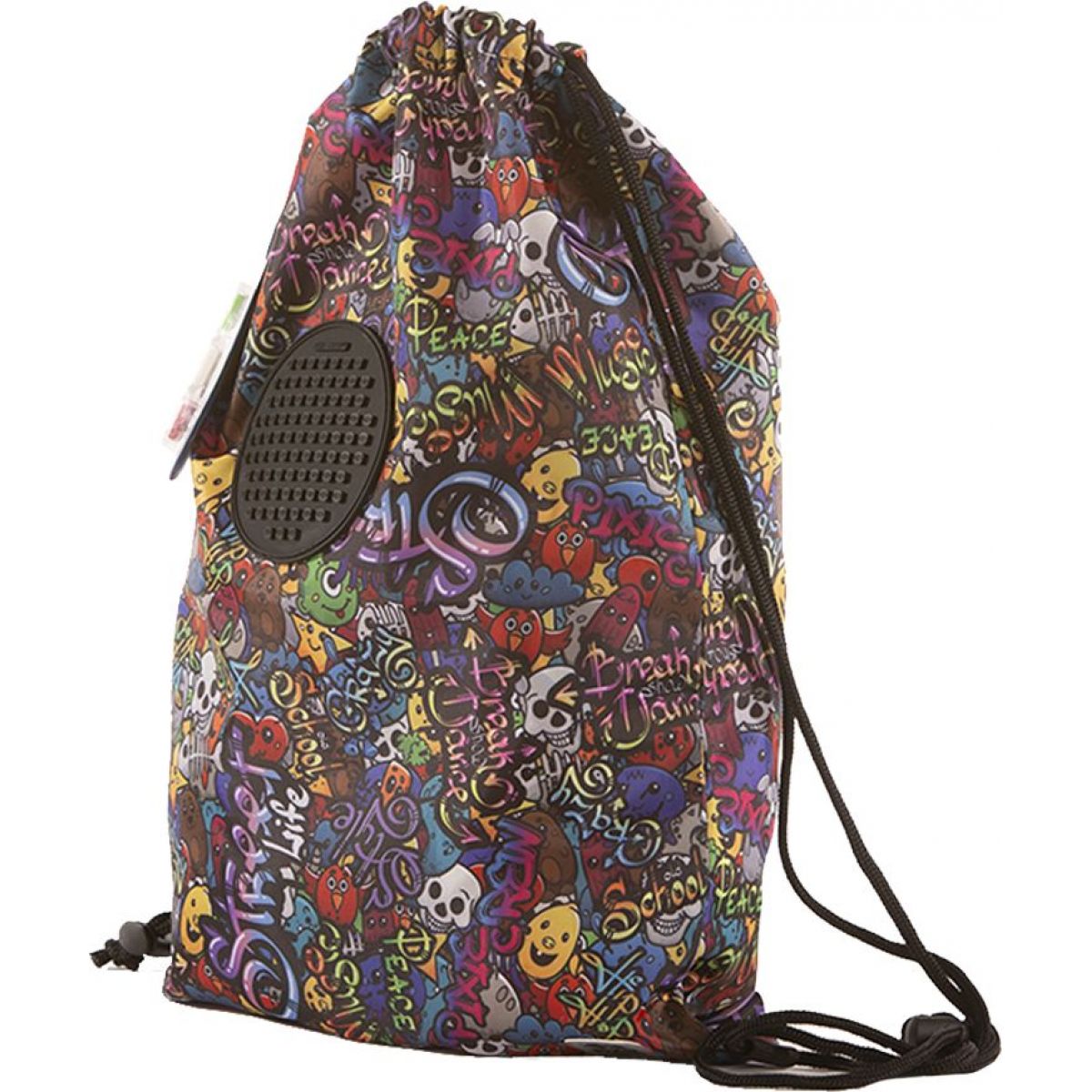 PIXIE CREW Grafitti Drawstring vak