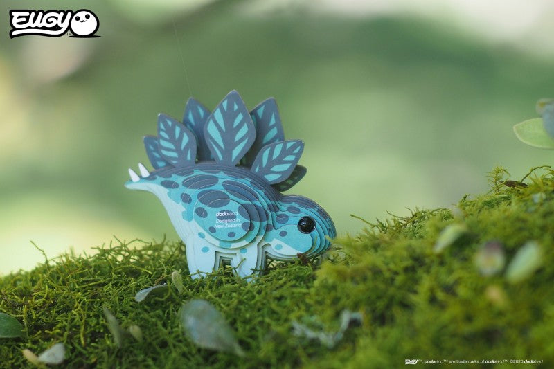 EUGY Stegosaurus 3D kartonová skládačka