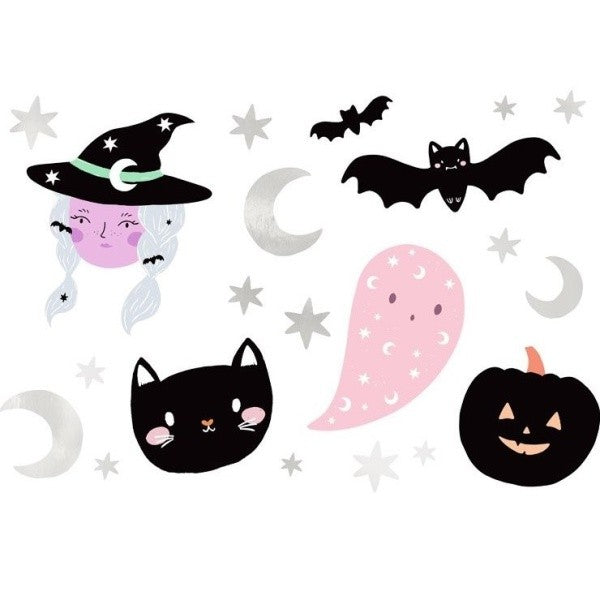 Halloween – dočasné tetování, 20 motivů