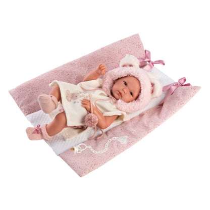 Llorens 63544 NEW BORN HOLČIČKA - realistická pane bez oblečku navíc
