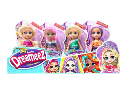 Dreameez mini mořská panna v kornoutku oranžové vlásky