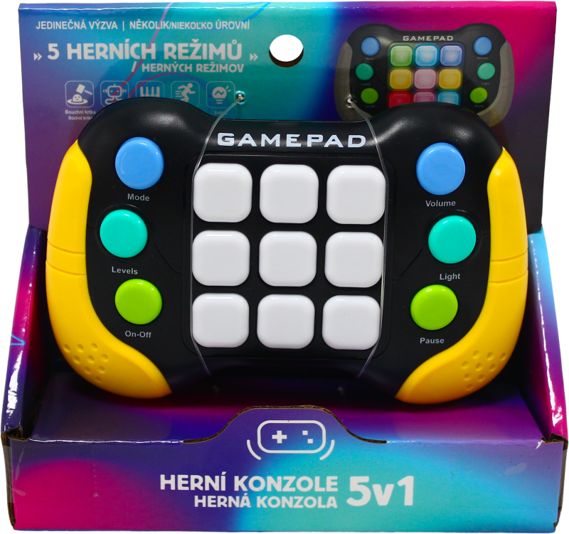 STUDO GAMES - Herní konzole 5v1 - multifunkční