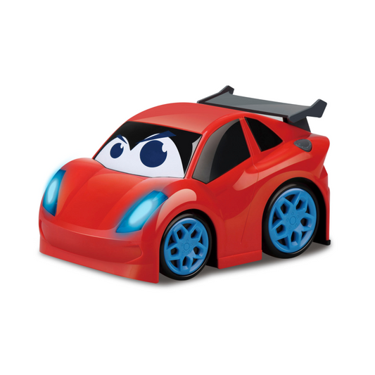 Kiddy Go! Sportovní auto červené se světlem a zvukem, 19 cm