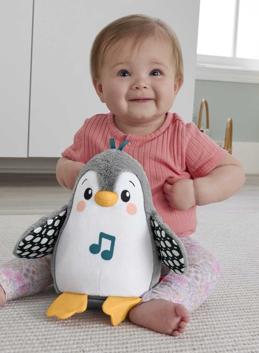 Fisher Price Mávající a houpající se tučňák 