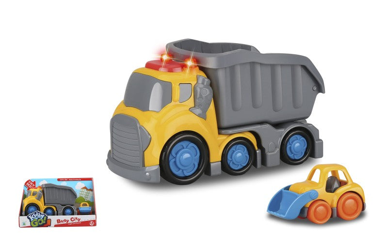 Kiddy Go! Nákladní auto se světlem a zvukem, 19 cm