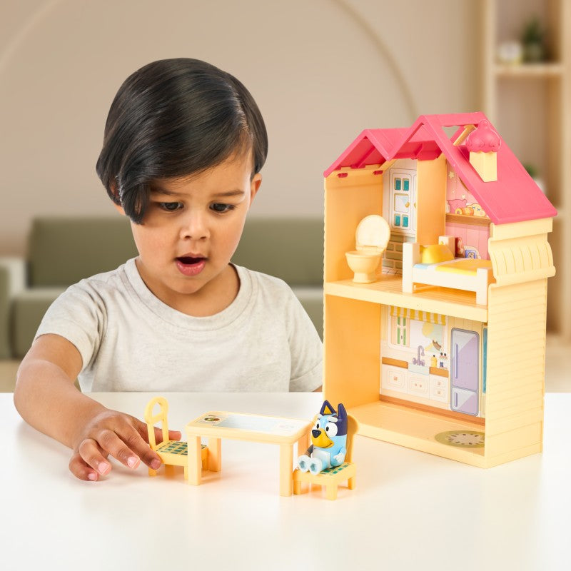 Mini domeček Bluey s příslušenstvím + figurka
