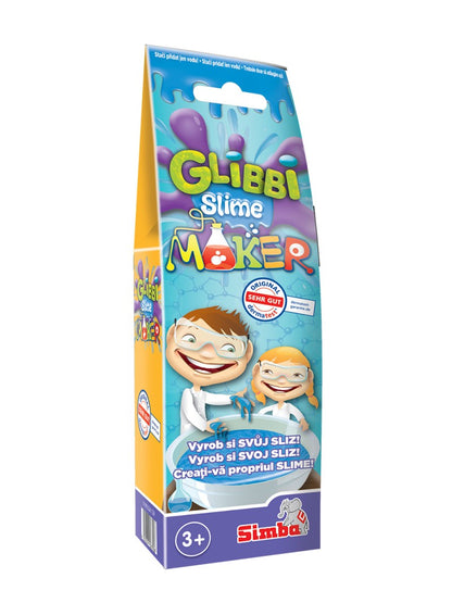 Prášek Glibbi Slime Maker sliz, 3 druhy, DP16 červený