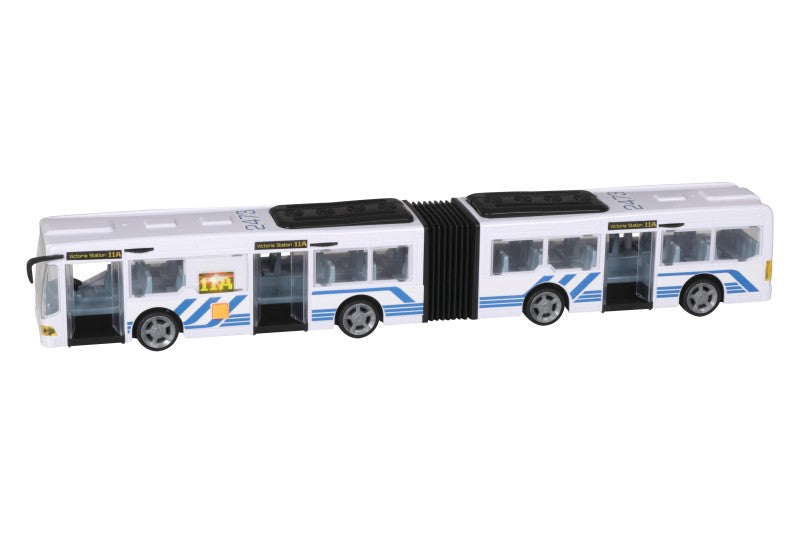 Teamsterz autobus se světlem a zvukem bílý