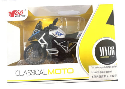 Motorka 1:14 bílá