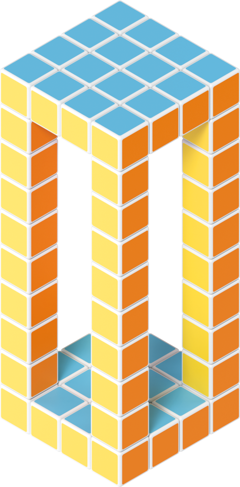 Geomag Magicube Art 64 dílků