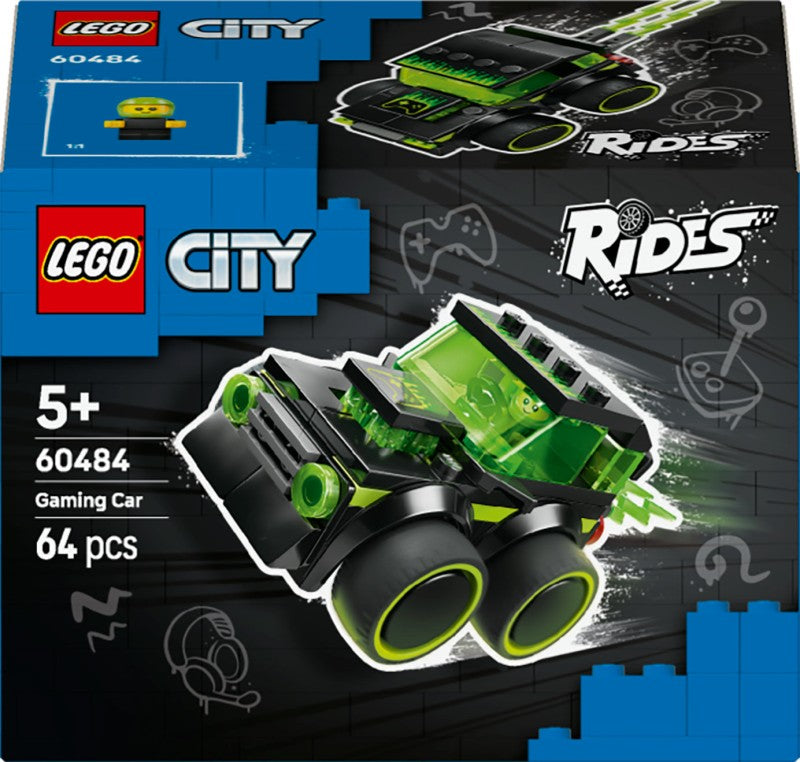 LEGO® 60484 City Autíčka – Herní závodní auto