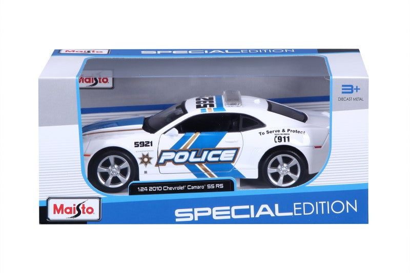 Chevrolet Camaro SS, 2010, bílá, 1:24