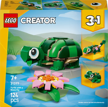 LEGO® 31377 Creator 3v1 Želva s leknínem