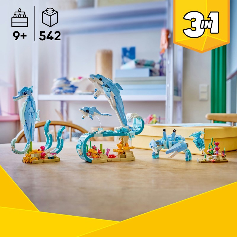 LEGO® 31385 Creator 3v1 Mořští živočichové: Krásní delfíni