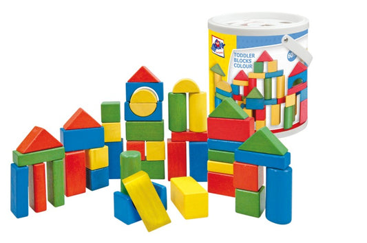 Kostky barevné 50 ks - 2,5 cm
