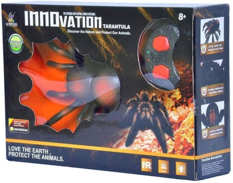 R/C Pavouk s biomimikry a svítícími očima - oranžový