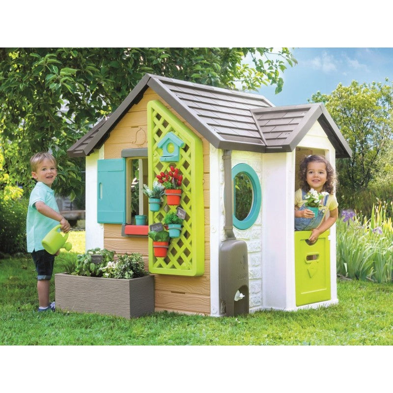 Smoby Domeček Life zahradnický rozšiřitelný