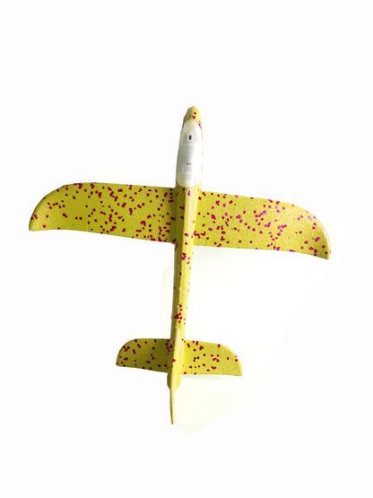 Pěnové letadlo 48 cm oranžové