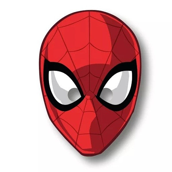 Masky papírové Spiderman 6 ks