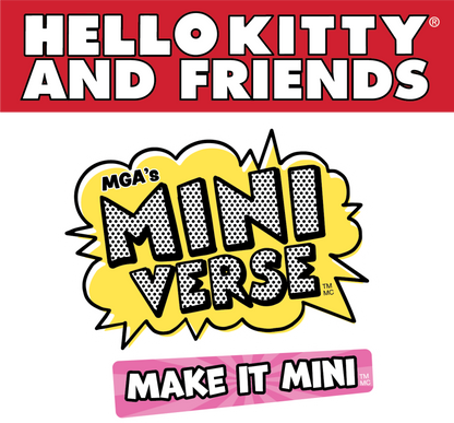 MGA's Miniverse - Make it Mini Hello Kitty, série 3, PDQ