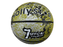 Míč basketbalový JollyStar zelený
