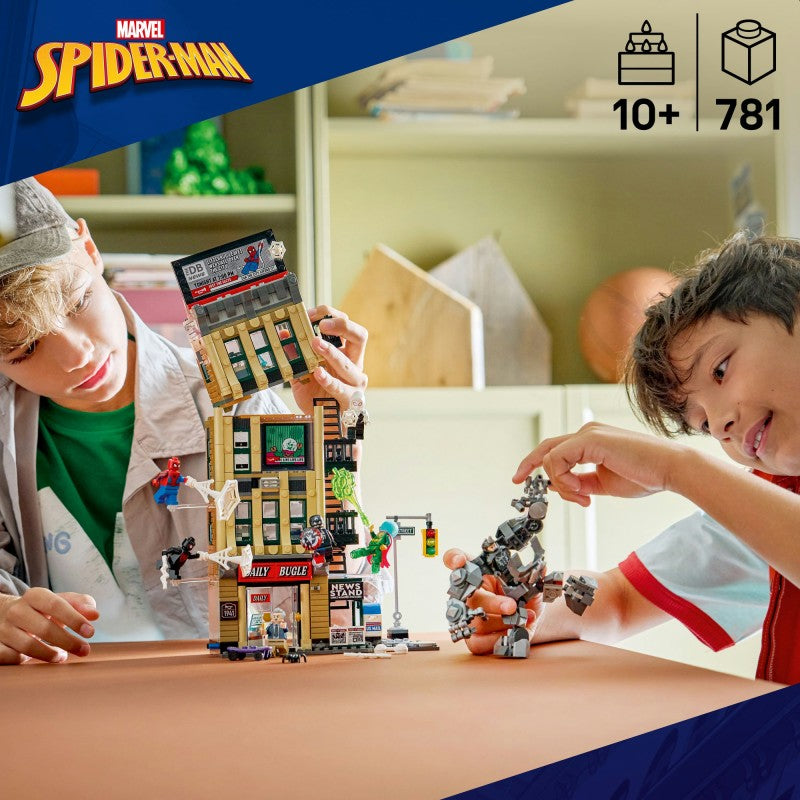LEGO® 76342 Spider-Man vs. Mysterio: Daily Bugle