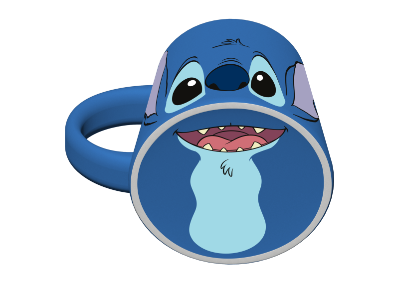 Lilo a Stitch hrnek s obličejem Stitch