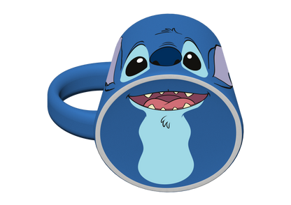 Lilo a Stitch hrnek s obličejem Stitch