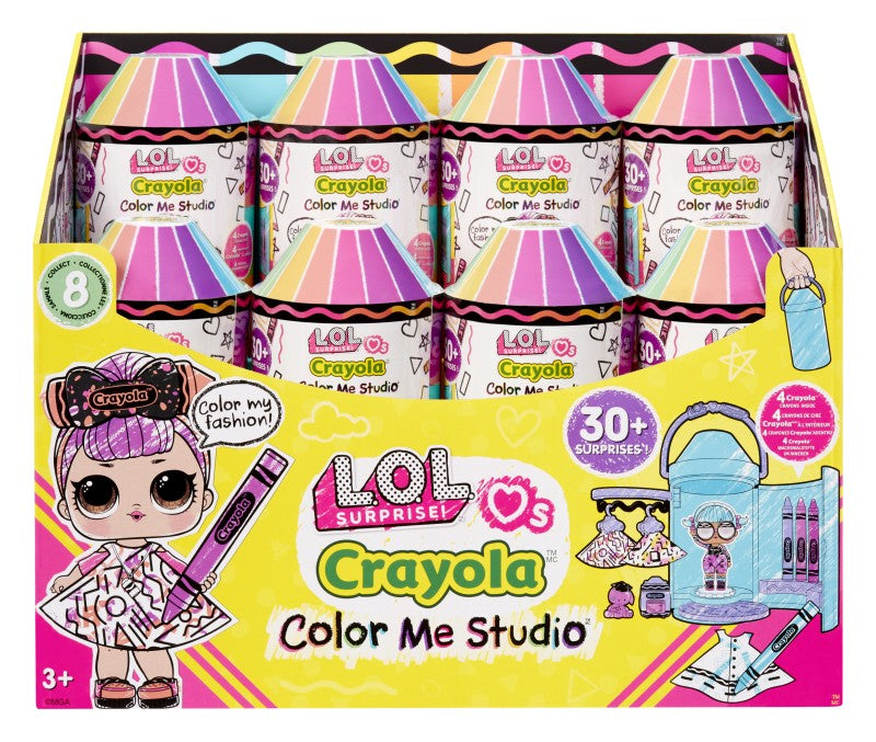 L.O.L. Surprise Loves CRAYOLA Studio s panenkou, PDQ