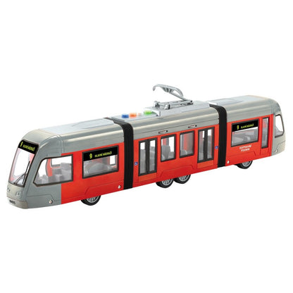 Tramvaj na setrvačník, se světlem a hudbou