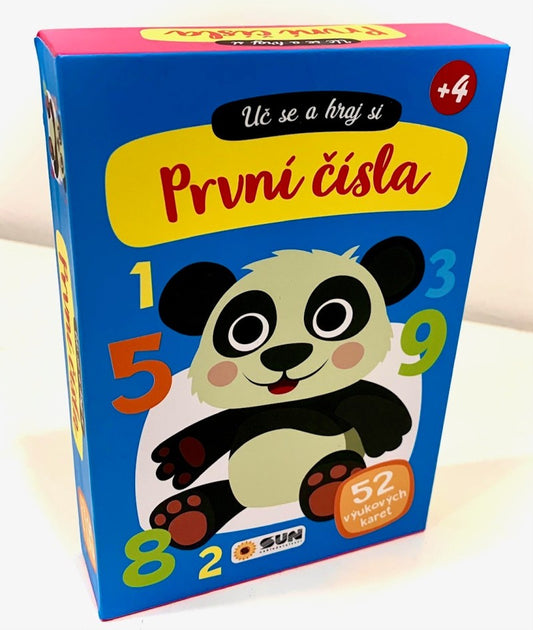Uč se hraj si - První čísla  - 52 výukových karet