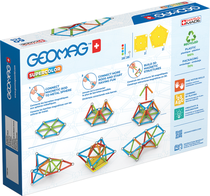 Geomag Supercolor 60 dílků