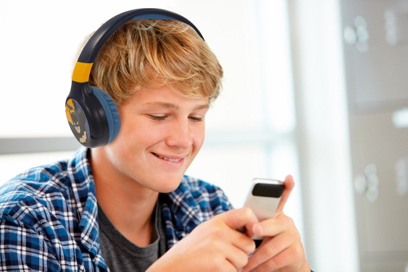 Lexibook 2v1 bluetooth skládací sluchátka Batman s limitem hlasitosti