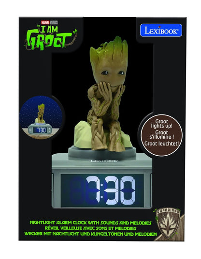 Lexibook budík Groot se svítící figurkou