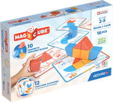 Geomag Magicube Blocks&Cards 16 dílků