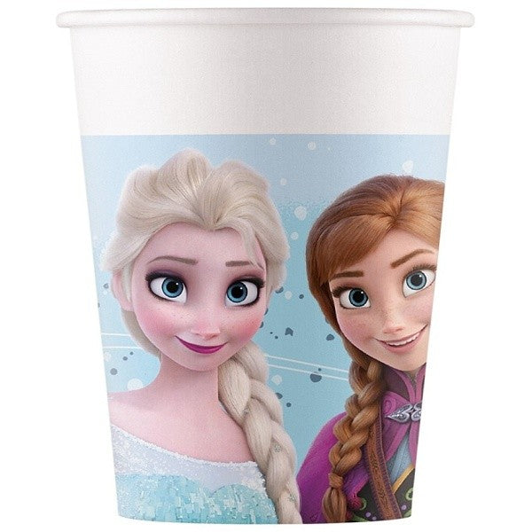 Papírové kelímky Frozen 200 ml, 8 ks