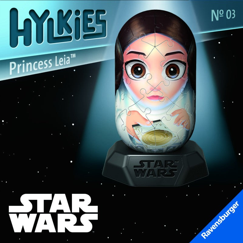 Puzzle 54 dílků 3D Hylkies: Star Wars: Princezna Leia
