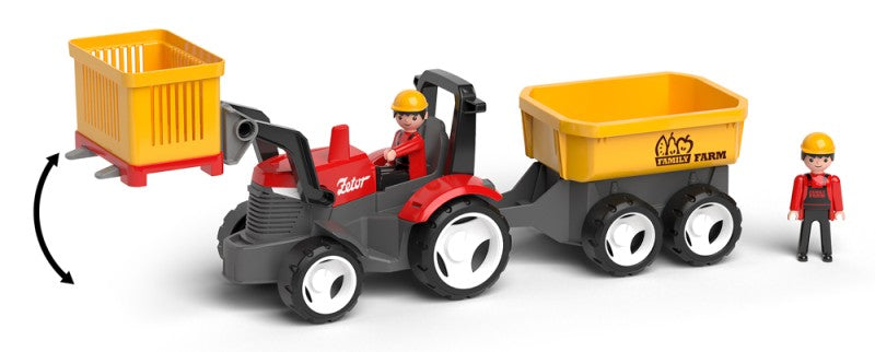 MultiGO ECO Farm set - figurky Igráčků farmářů s traktorem