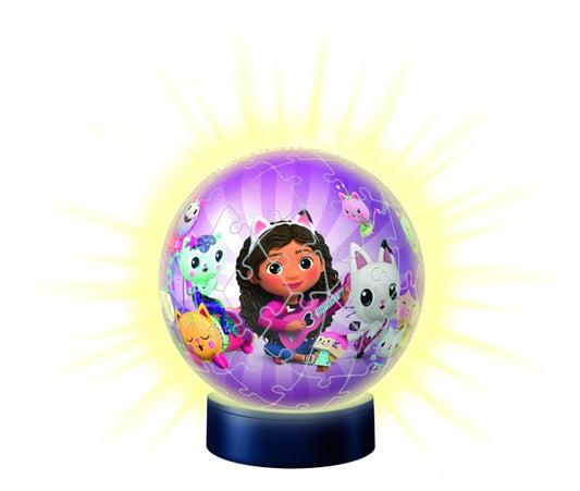 Puzzle-Ball 3D Gabinin kouzelný domeček 72 dílků (noční edic