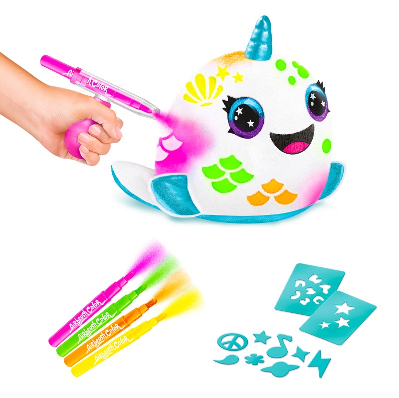 Airbrush - Neon Squish Pals Paint Can
