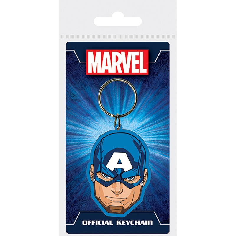 Marvel gumová klíčenka Captain America