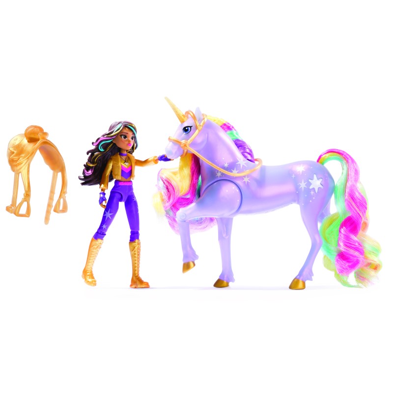 Unicorn academy světelný jednorožec a figurka 11 cm Sophia & Wildstar