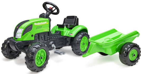 Traktor šlapací Country Farmer s valníkem