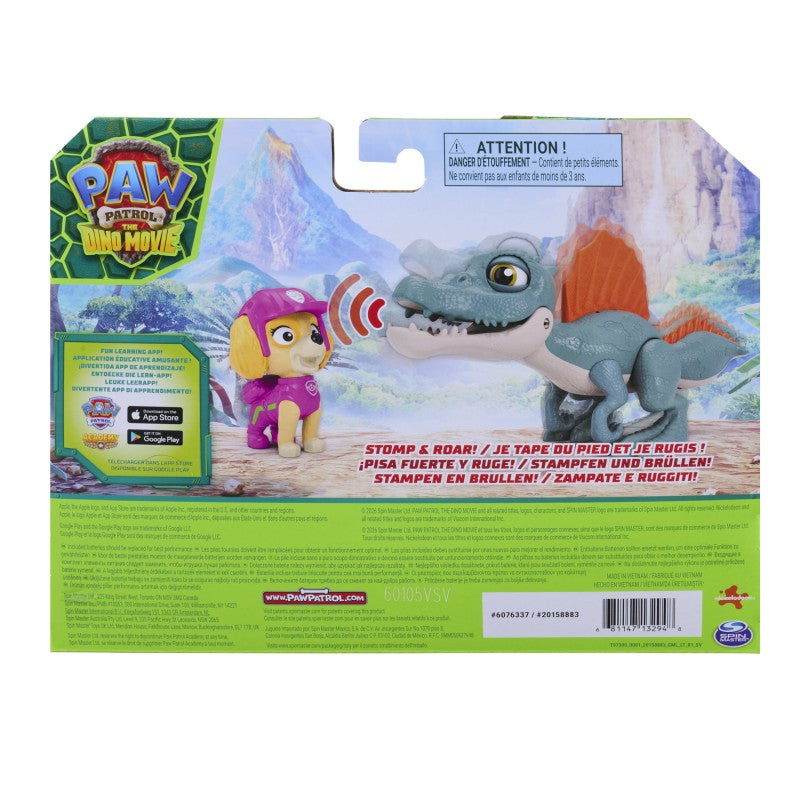 Tlapková patrola dino figurka se zvuky + Skye