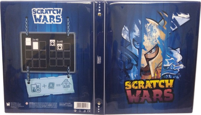 Scratch Wars - Album na karty hrdinů A5
