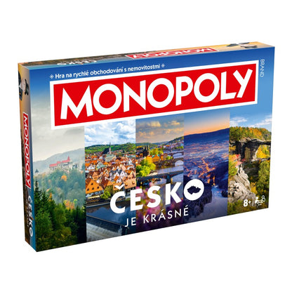 Společenská hra Monopoly Česko je krásné
